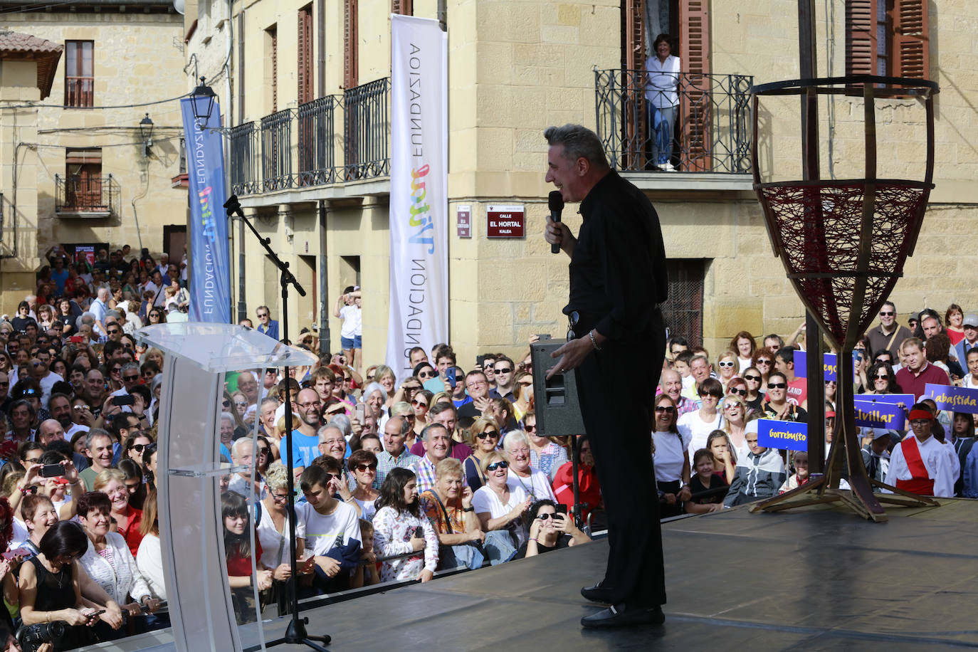 La tradición celebración de la Rioja Alavesa ha tenido lugar en la localidad de Baños de Ebro