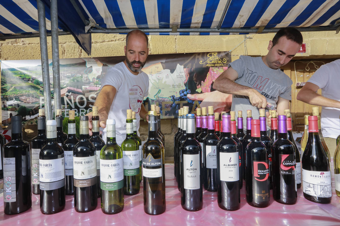 La tradición celebración de la Rioja Alavesa ha tenido lugar en la localidad de Baños de Ebro