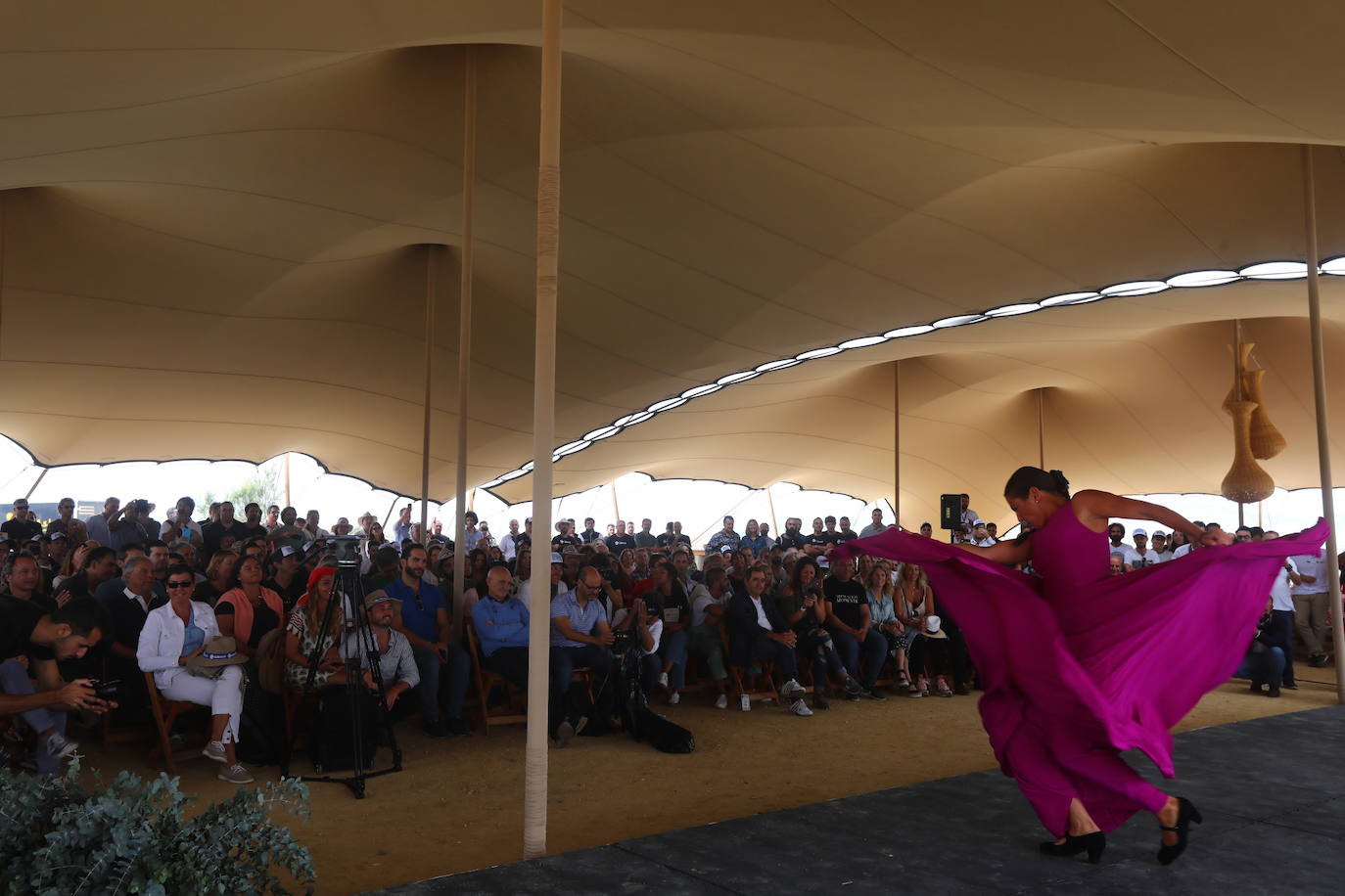 Despesques 2019 ha reunido en los esteros de Lubimar, en Barbate, a más de ochenta cocineros de primer nivel, tanto de España como del extranjero