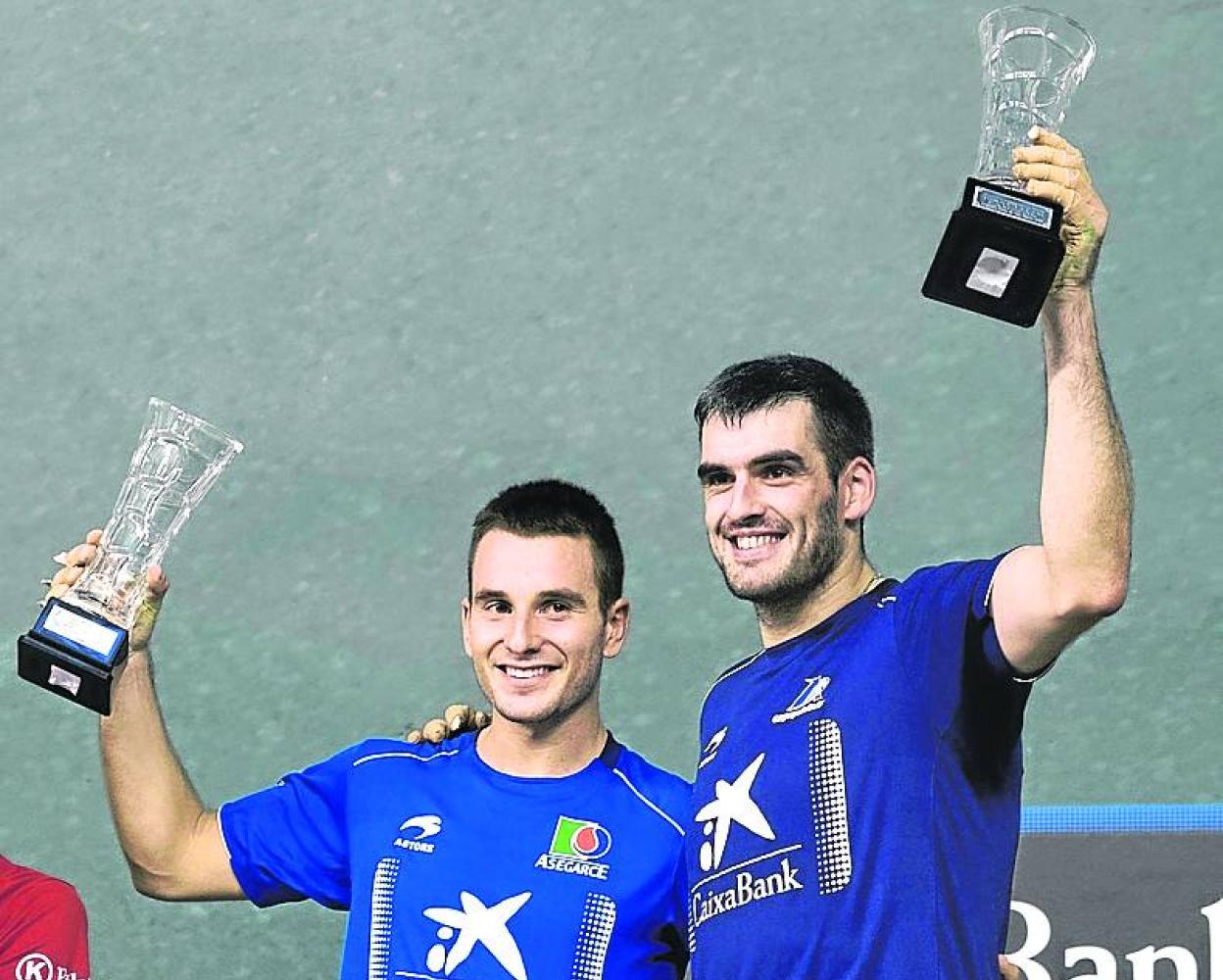 Imaz y Ezkurdia fueron los ganadores de la pasada feria.