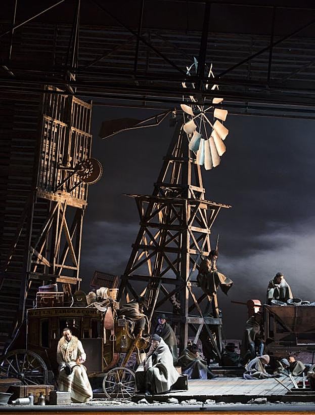 Producción de 'La fanciulla' de Puccini. 