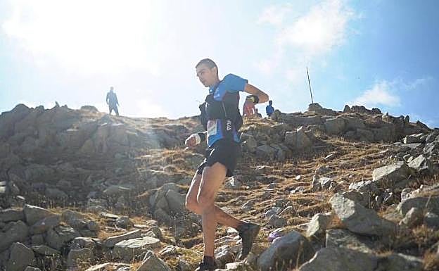 Iñarra en pleno esfuerzo.