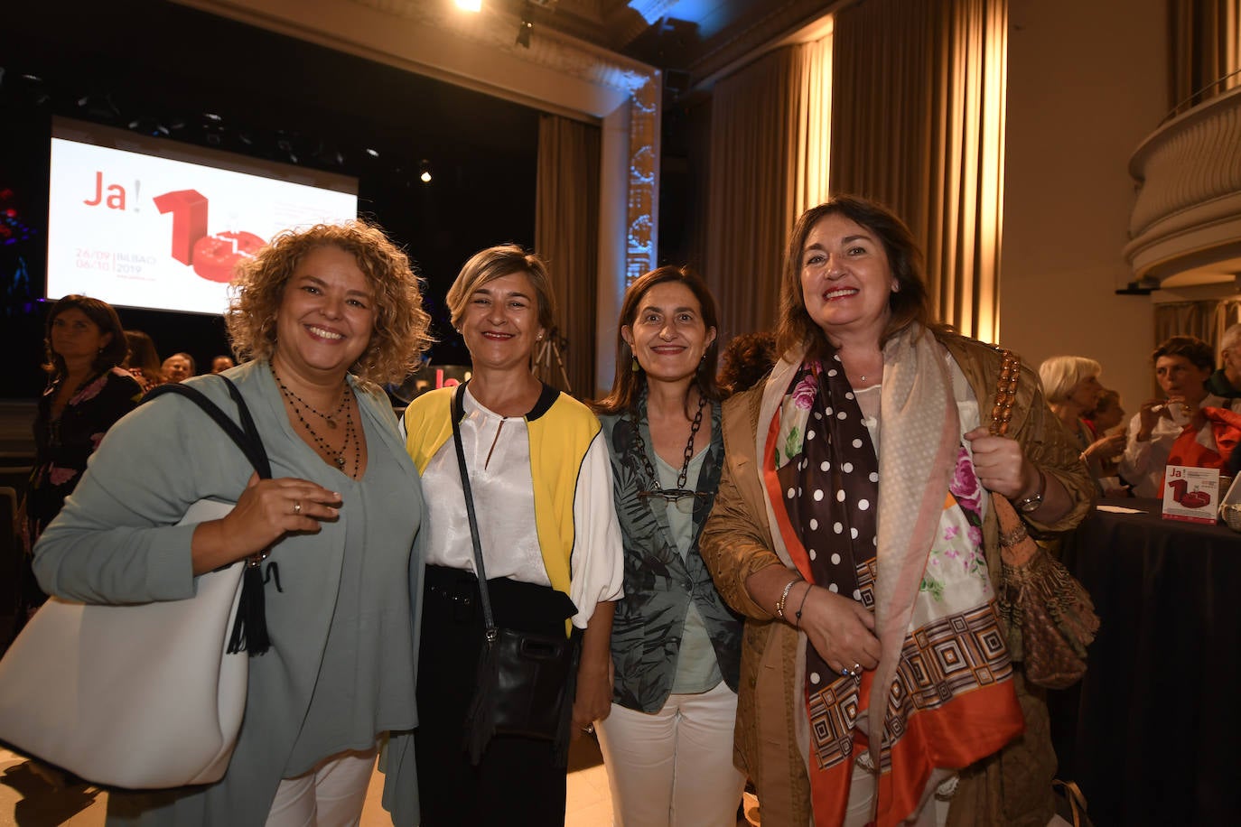 Susana Dávila, Ángela Martínez de Arano, María Isusi y Blanca Usoz. 