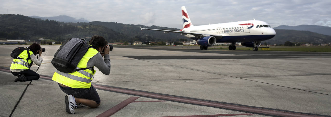 El aeropuerto de Loiu se abre a los fotógrafos amateur