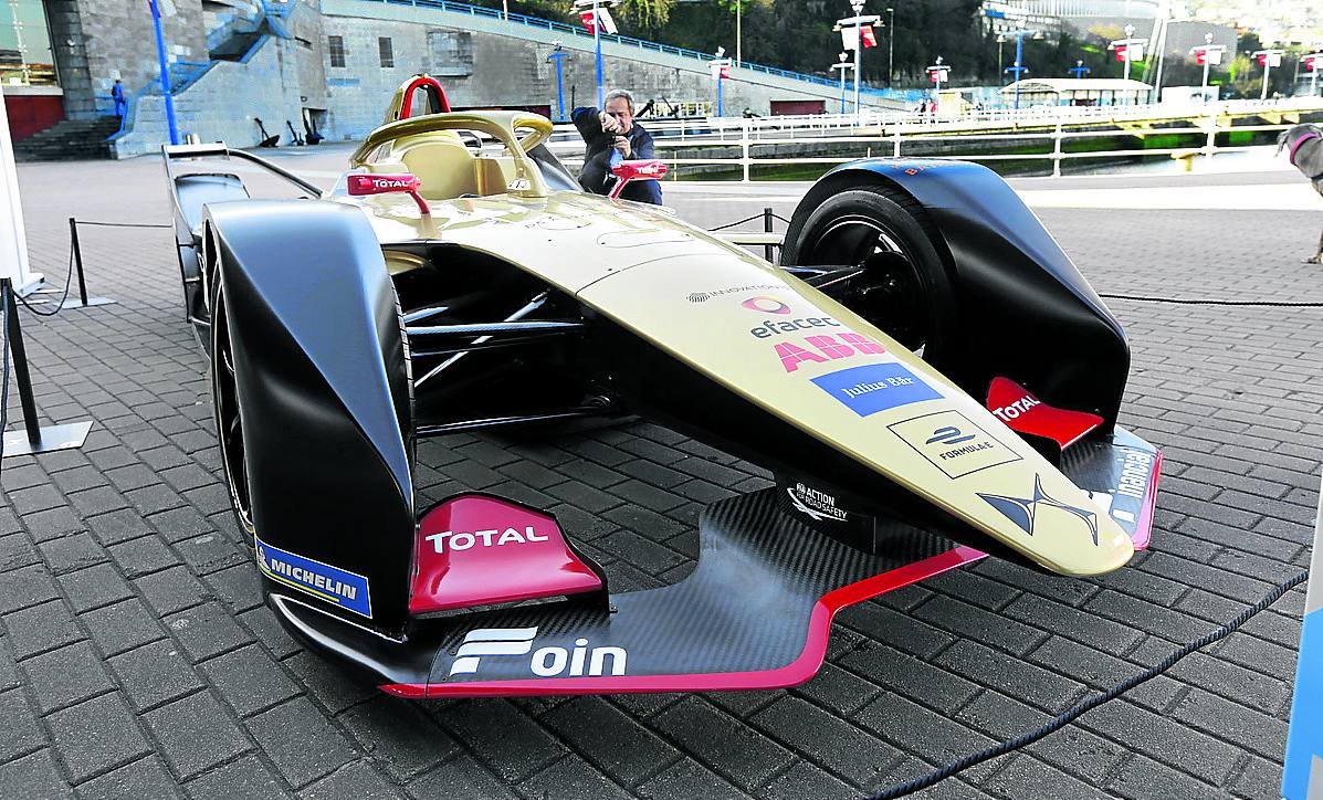 El bólido eléctrico de Fórmula E campeón del mundo será exhibido en el Arenal.