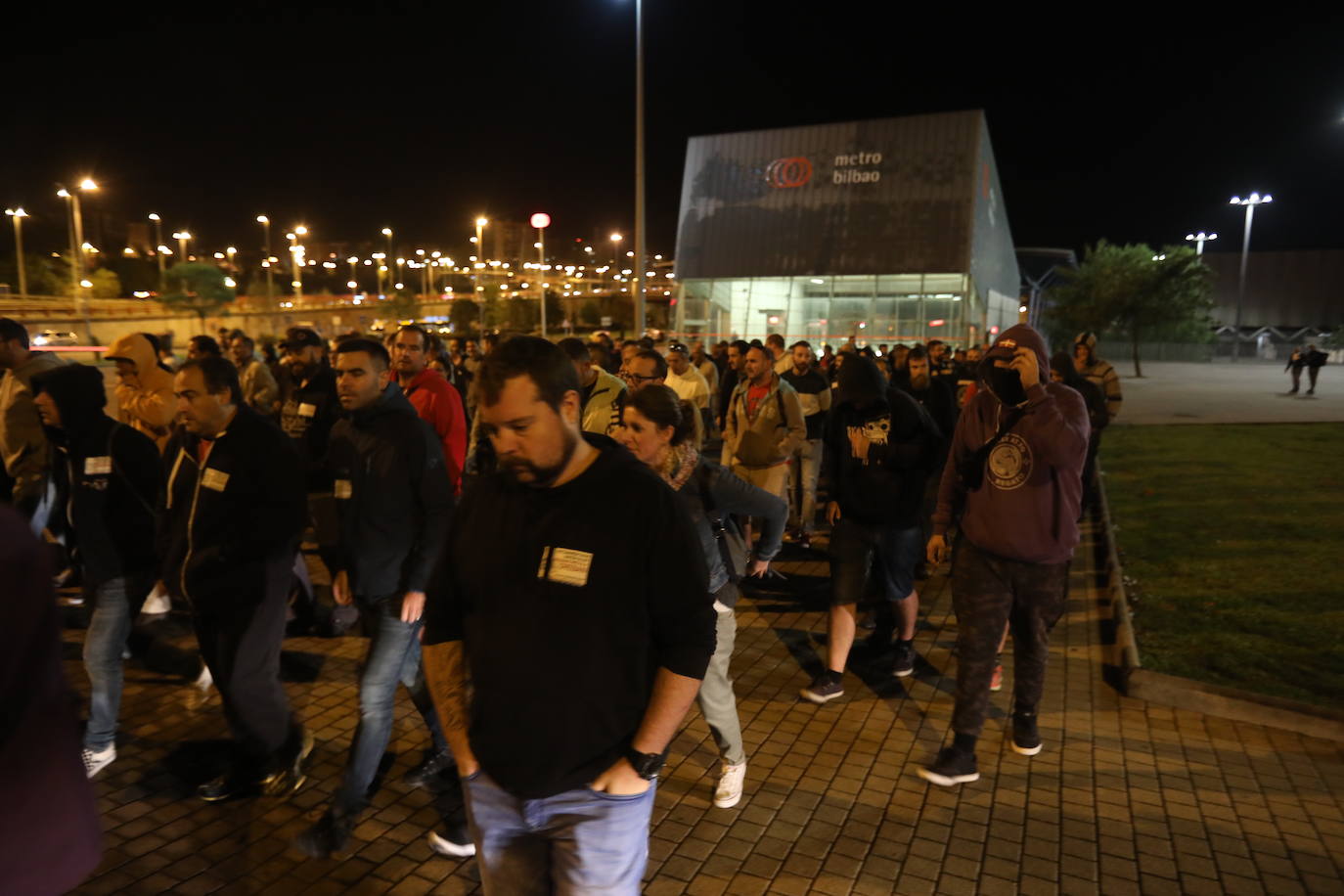 Fotos: Protestas en Barakaldo por la huelga del metal