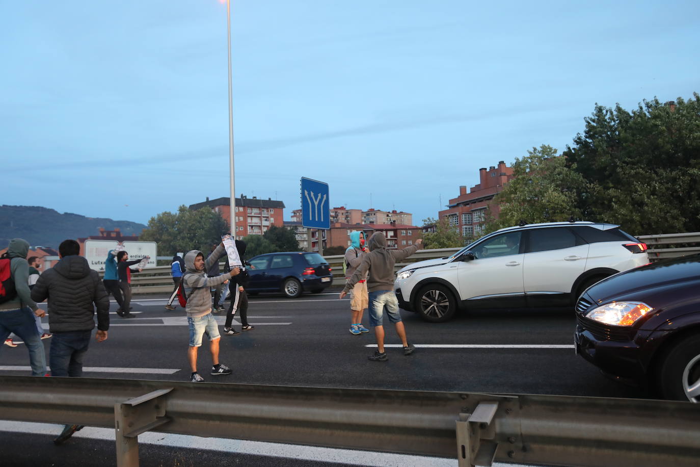 Fotos: Protestas en Barakaldo por la huelga del metal