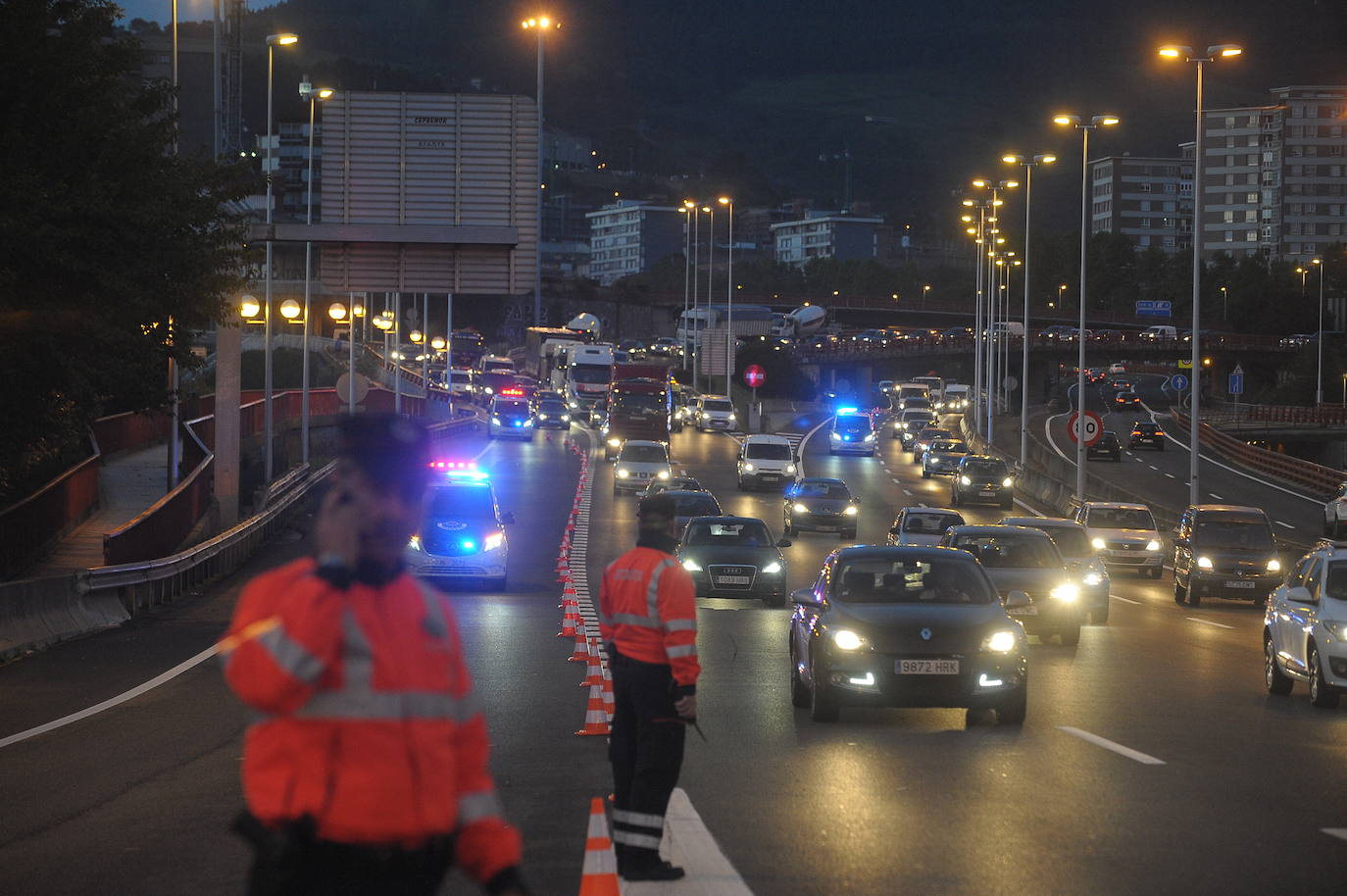 Fotos: Protestas en Barakaldo por la huelga del metal