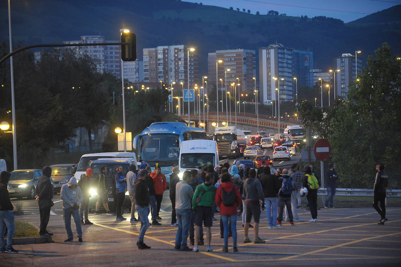 Fotos: Protestas en Barakaldo por la huelga del metal