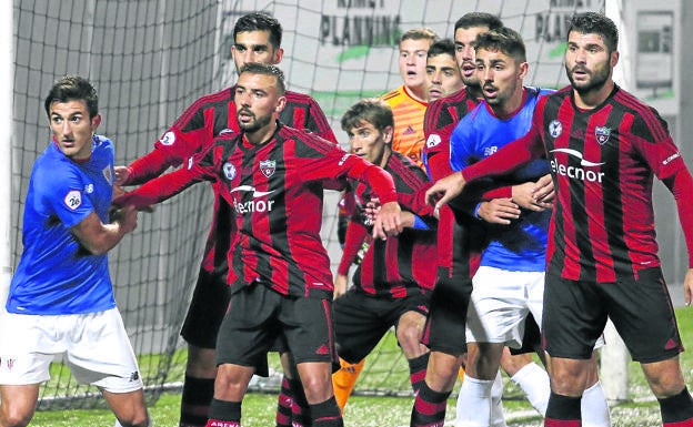 Imagen del encuentro entre el Leioa y el Bilbao Athletic de la temporada pasada.