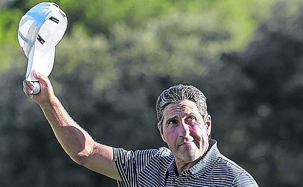 José María Olazábal se despide del público madrileño.