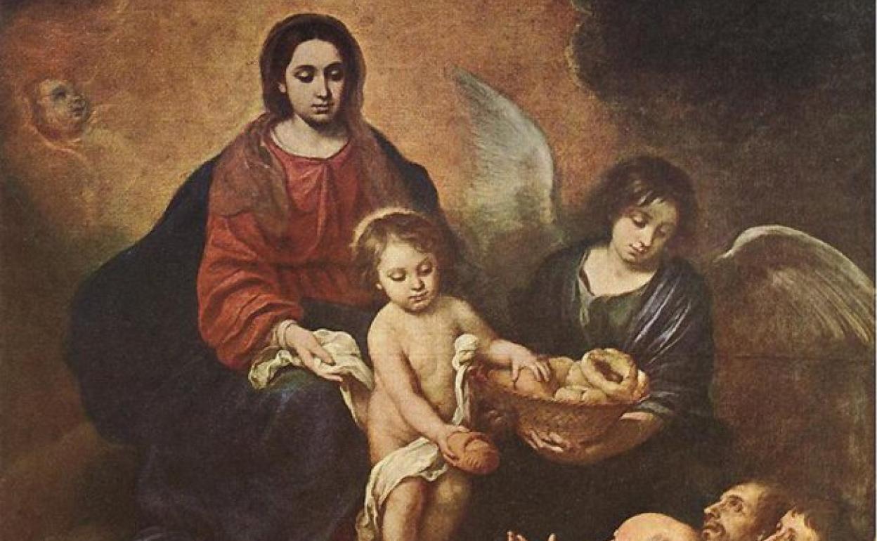 Murillo. 'El niño Jesús repartiendo a los peregrinos' está en Budapest.