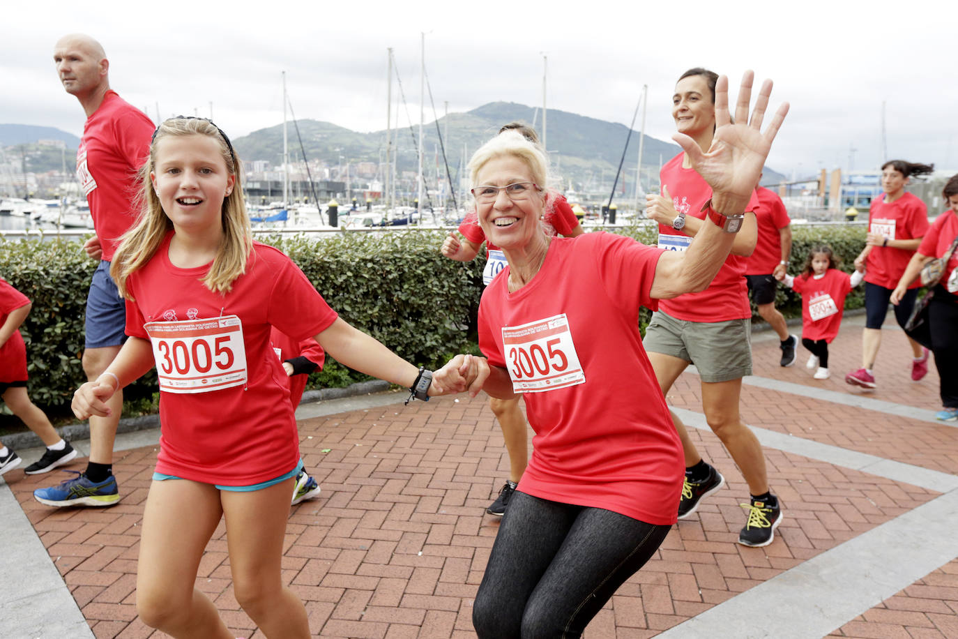 Fotos: Las mejores imágenes de la Carrera Familiar Solidaria de Getxo