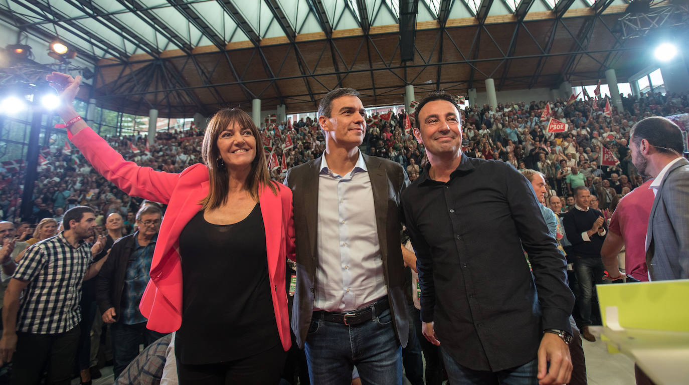 Fotos: Las imágenes de Pedro Sánchez, en Barakaldo