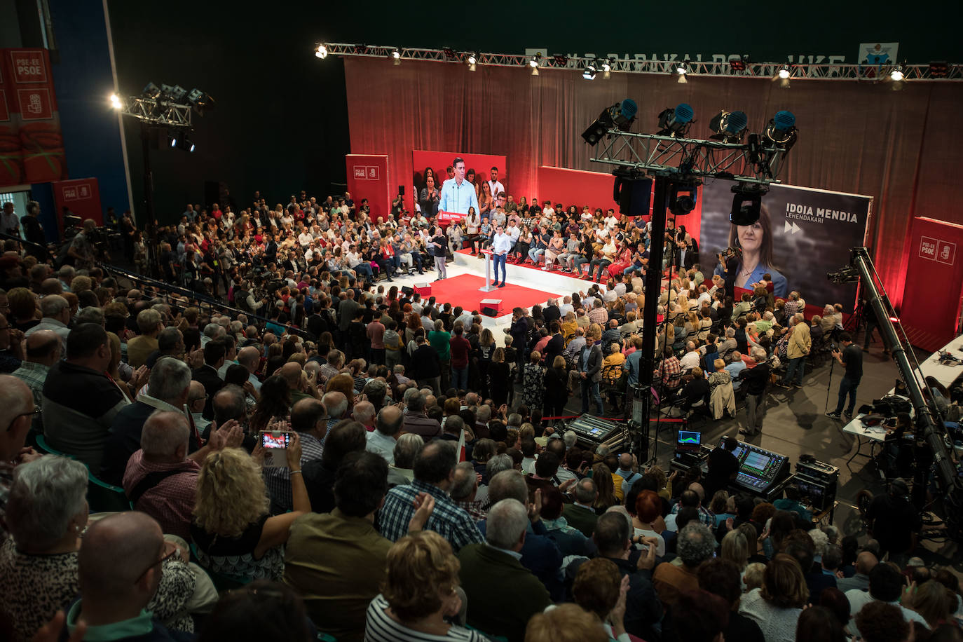 Fotos: Las imágenes de Pedro Sánchez, en Barakaldo