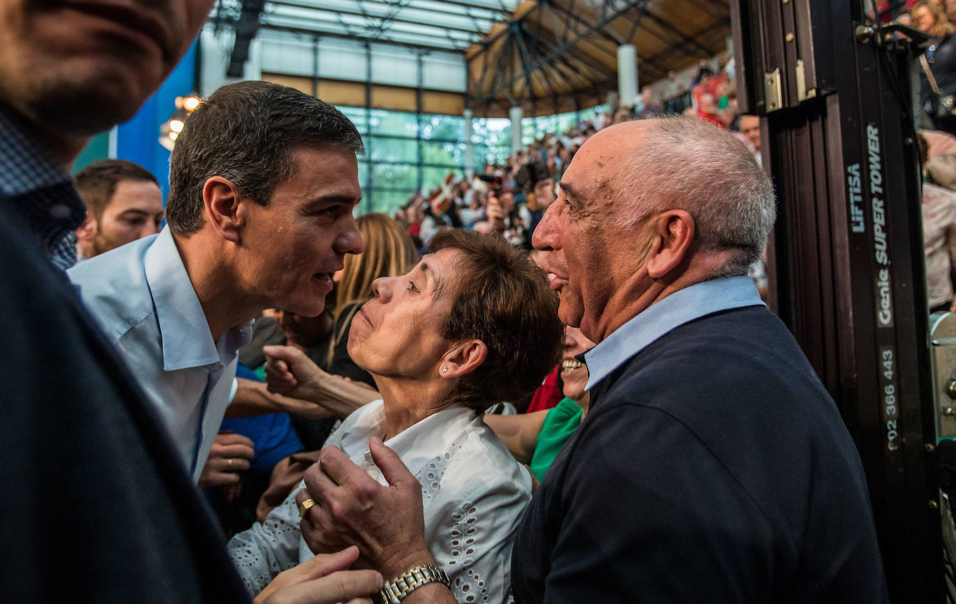 Fotos: Las imágenes de Pedro Sánchez, en Barakaldo