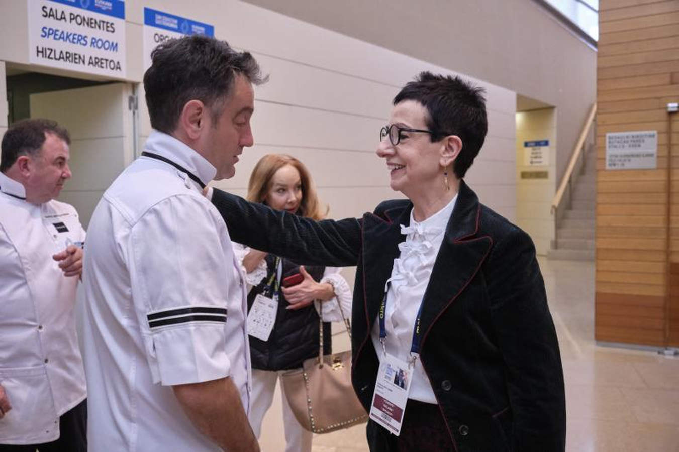 La chef catalana Carme Ruscalleda ha recibido un merecido homenaje durante la inauguración del congreso San Sebastian Gastronomika