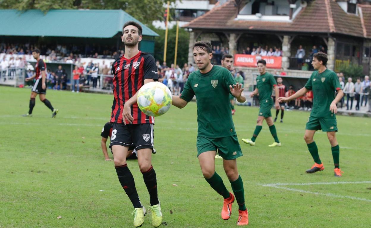 El Arenas fue derota en sábado por el Bilbao Athletic.