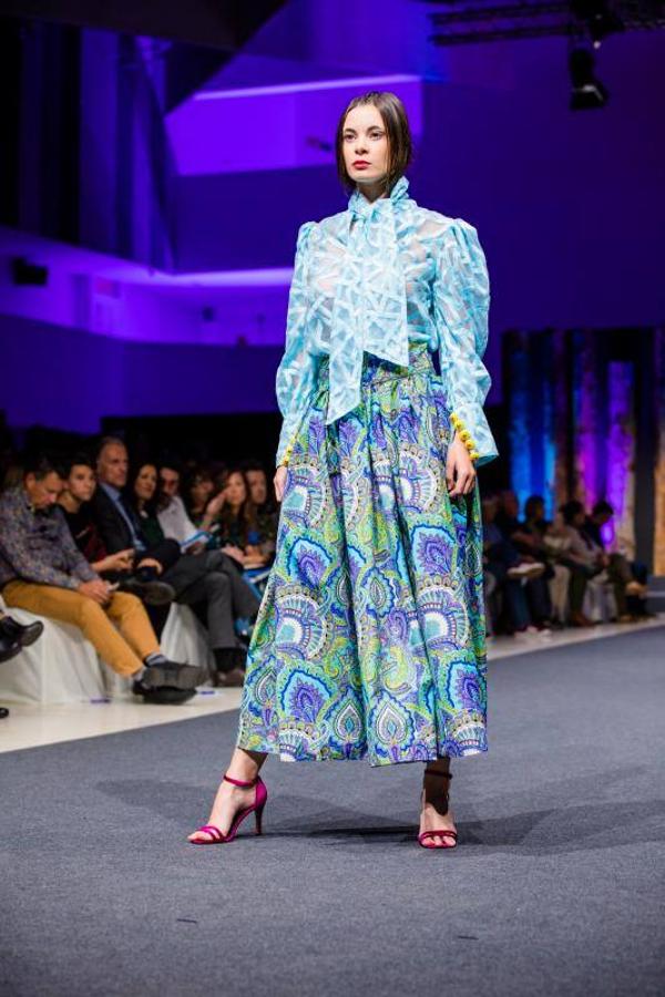 Las colecciones de La nieta de Inés, Rebeca Ruiz, Eder Aurre y la pareja formada por Miguel Gutiérrez y Cristina Lefter cerraron el Encuentro de Nuevos Creadores de Moda de la Pasarela Gasteiz On.