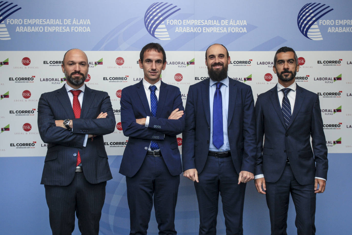 Jon Somocueto, Jon Zuloaga, Iñaki Berriozabal y Txus Cañas. 