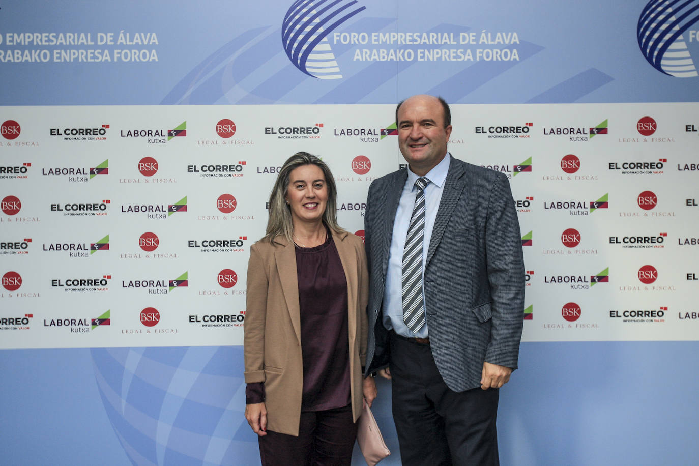 Inma Basterra y Mikel Gabilondo.