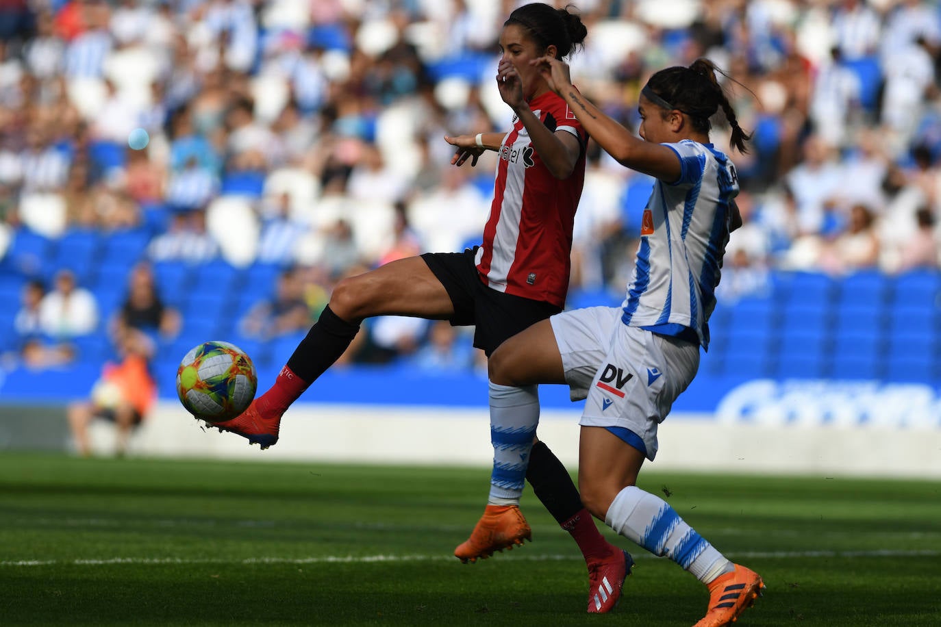 Fotos: El derbi vasco, en imágenes