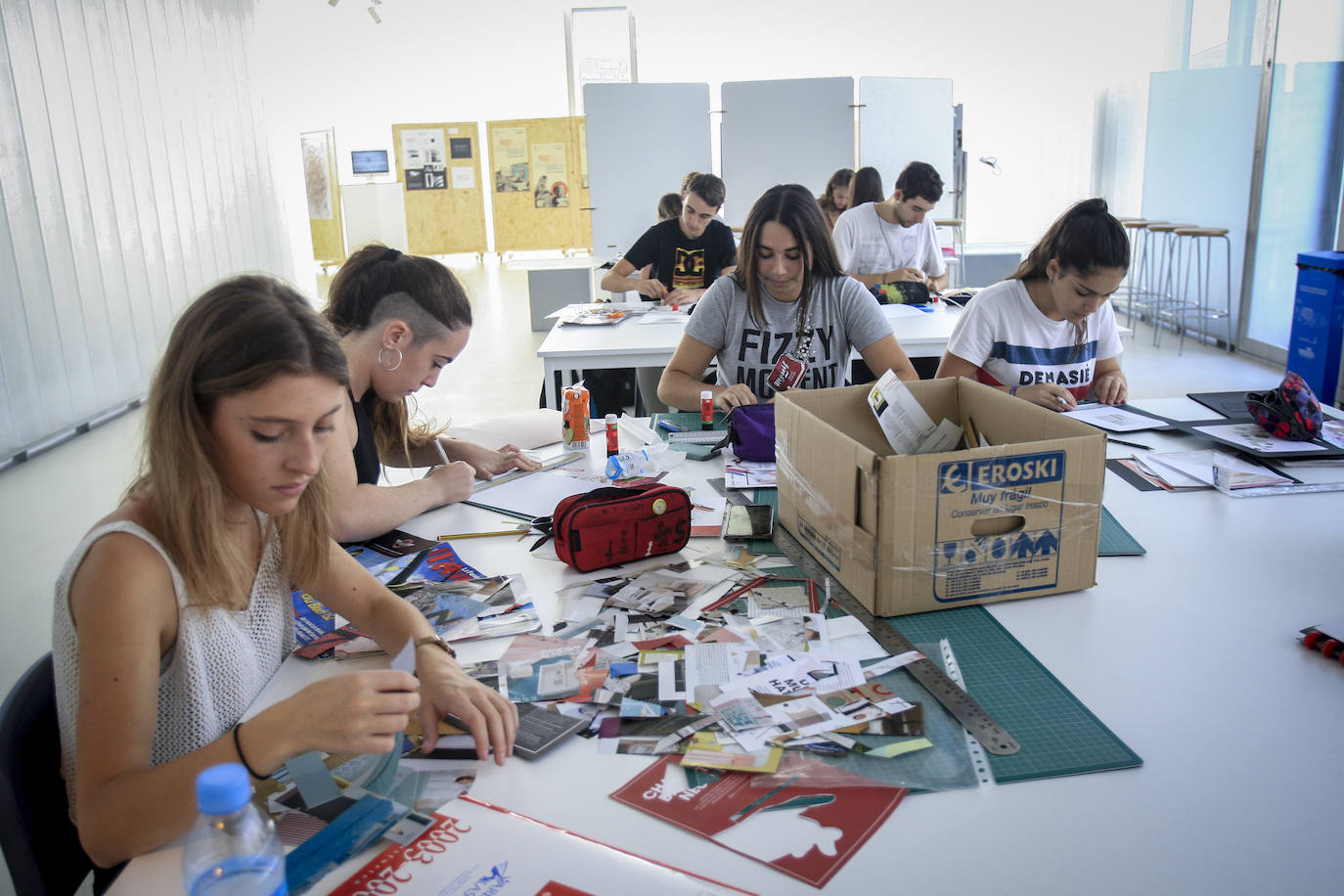 Fotos: Visita a la Escuela de Diseño