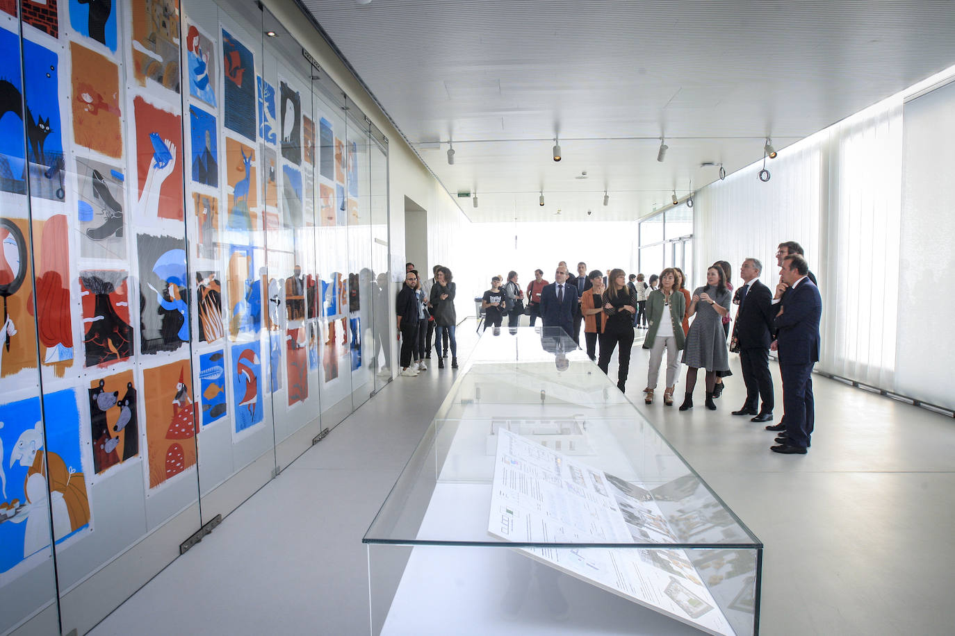 Fotos: Visita a la Escuela de Diseño