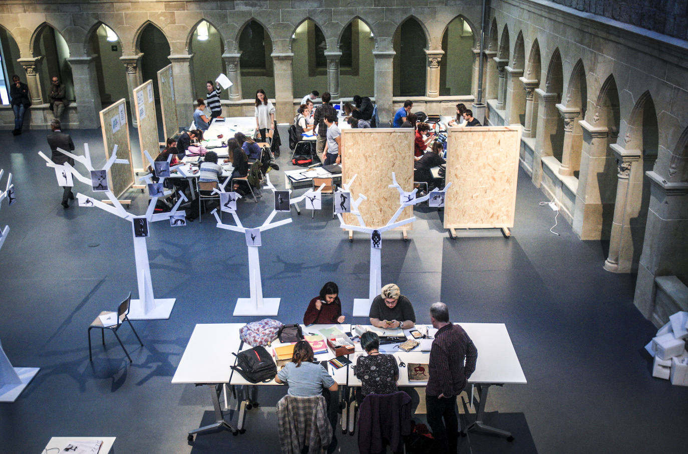 Fotos: Visita a la Escuela de Diseño