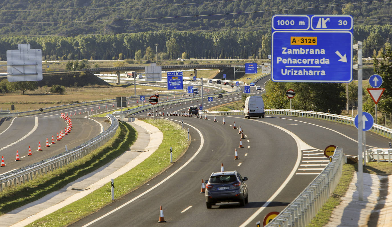 Fotos: Una ‘autovía’ segura rumbo a Rioja Alavesa