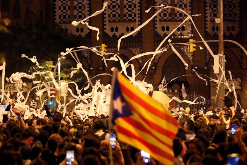 Fotos: Tercera jornada de protestas en Cataluña tras la sentencia del &#039;procés&#039;