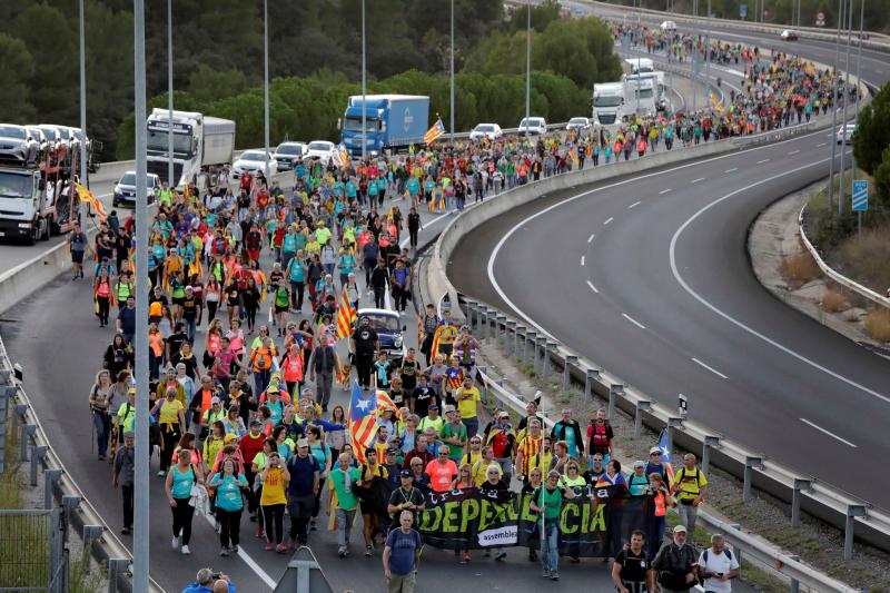 Fotos: Tercera jornada de protestas en Cataluña tras la sentencia del &#039;procés&#039;