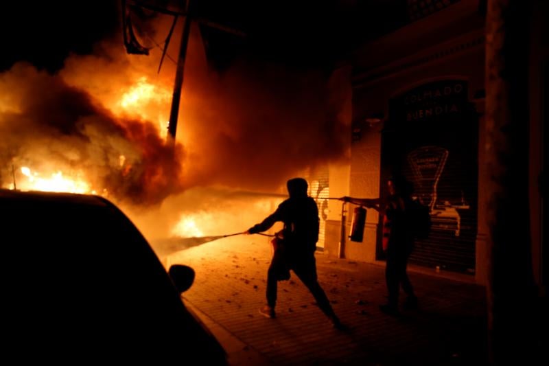 Fotos: Tercera jornada de protestas en Cataluña tras la sentencia del &#039;procés&#039;