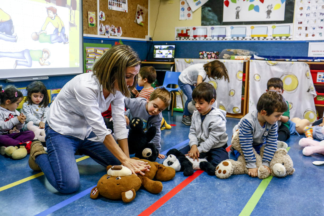 Fotos: El colegio San Prudencio forma en primeros auxilios a todos sus alumnos desde los tres años