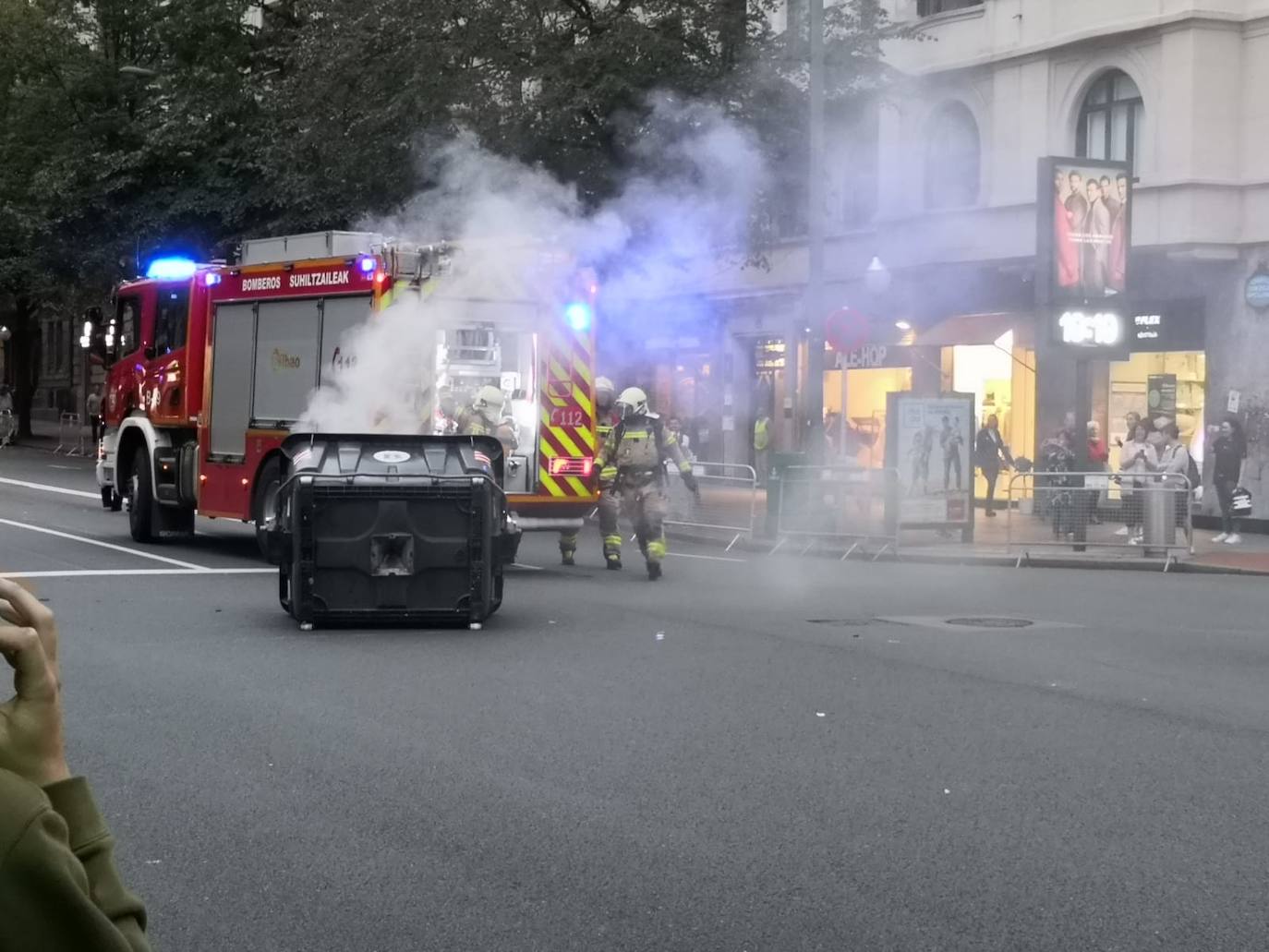 Fotos: Nueva protesta por el procés en Bilbao