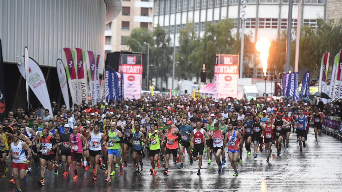 Fotos: Maratón nocturno en Bilbao