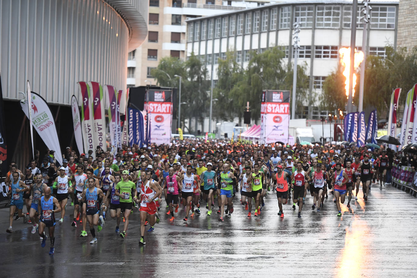 Fotos: Maratón nocturno en Bilbao