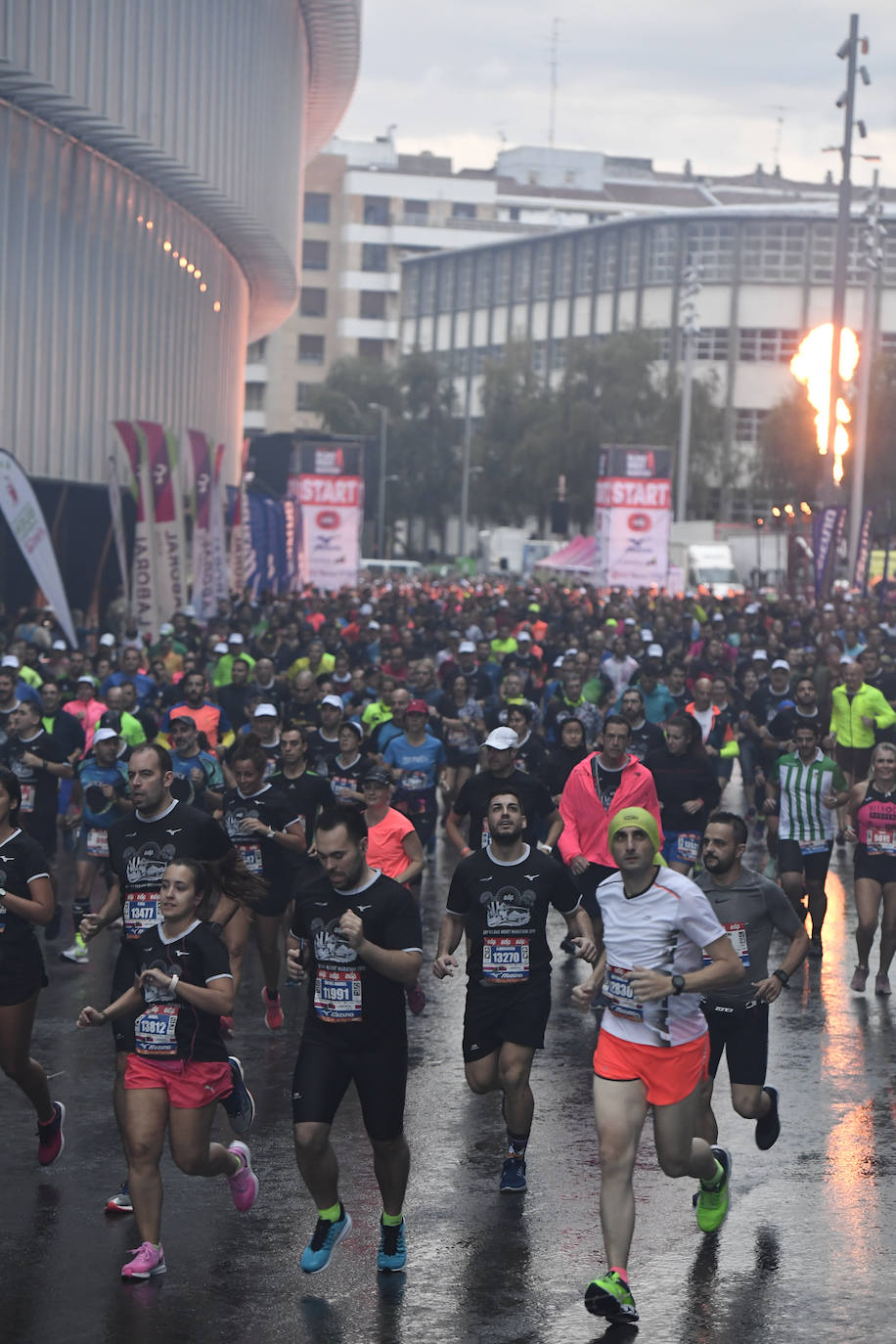 Fotos: Maratón nocturno en Bilbao