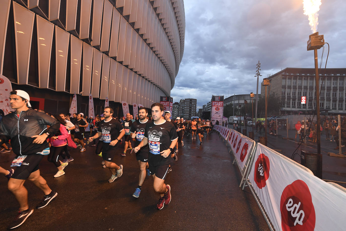 Fotos: Maratón nocturno en Bilbao