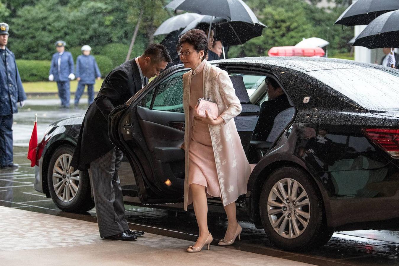 La directora ejecutiva de Hong Kong, Carrie Lam.