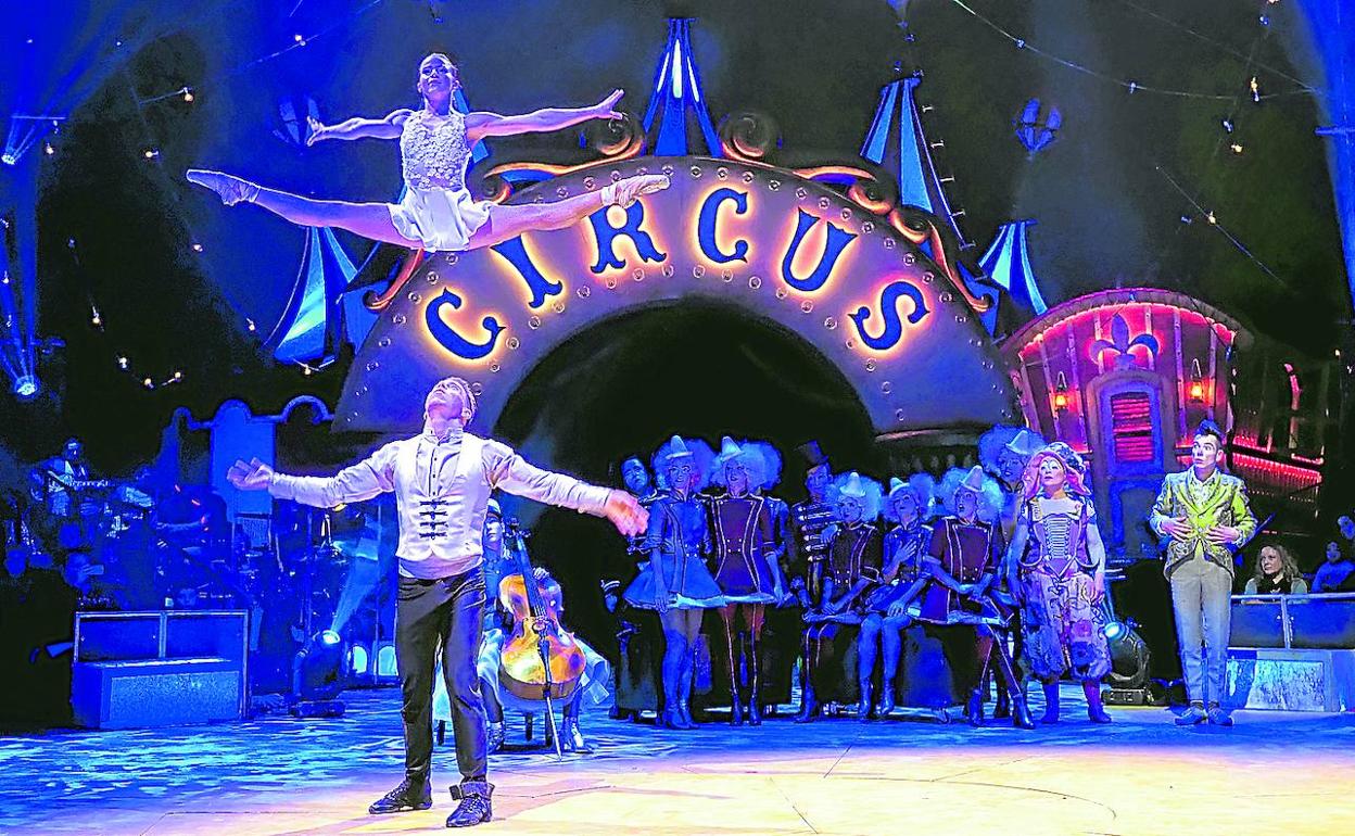 Un momento del espectáculo 'Circlassica', que acoge mañana el Teatro Campos. 