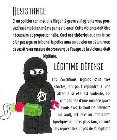 Imagen - Una página del 'Black Bloc', el manual de la guerrilla antisistema.