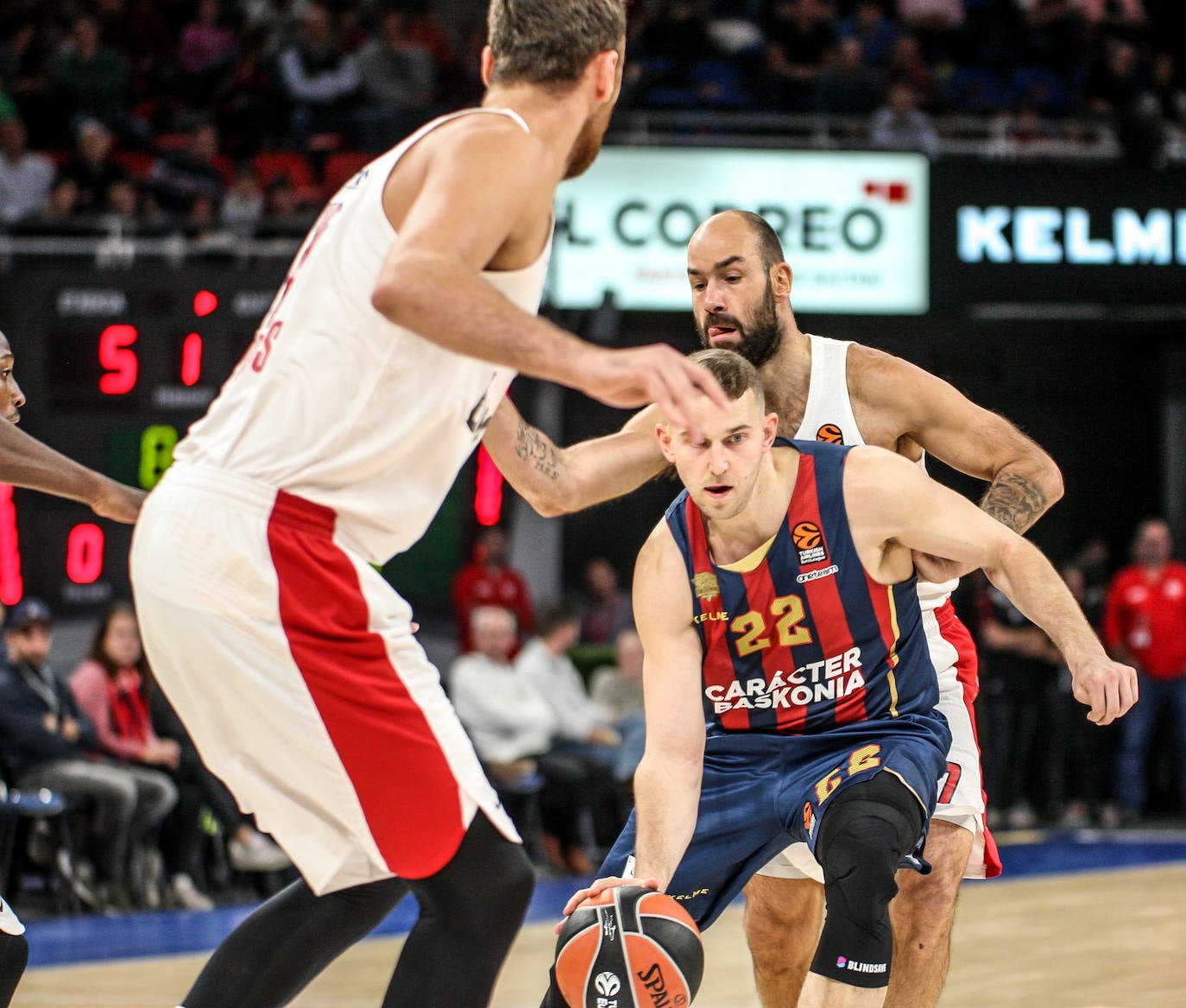 Las fotos del Baskonia - Olympiacos. 