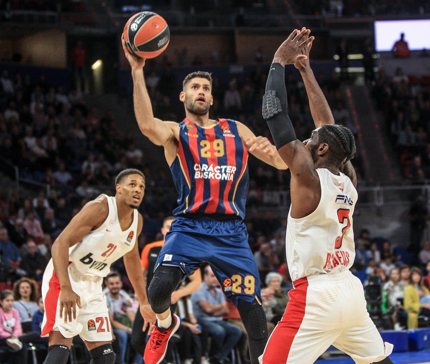 Las fotos del Baskonia - Olympiacos. 