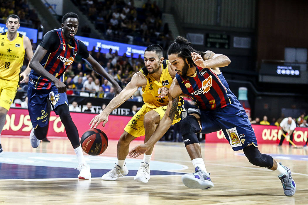 Un lance del partido. 