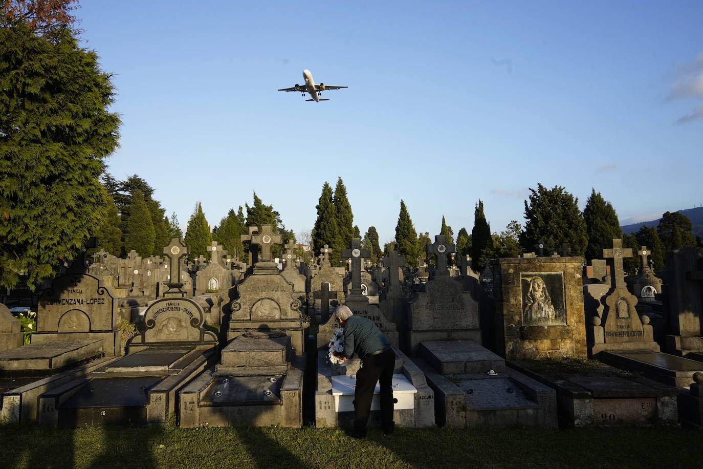 Imagen del cementerio de Bilbao. E. C.