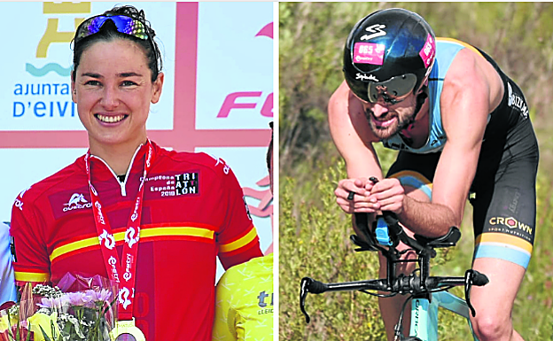 Helene Alberdi y Ander Okamika. 