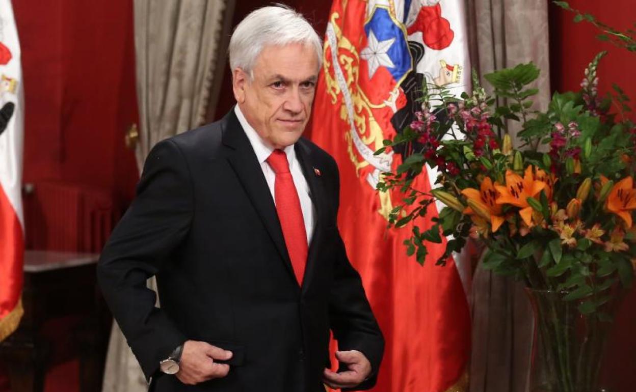 El presidente de Chile, Sebastián Piñera.