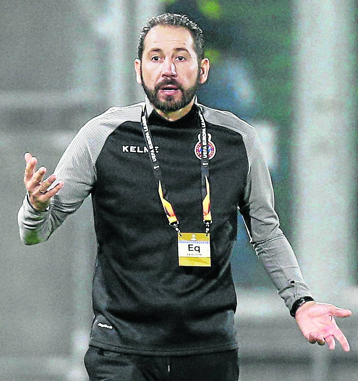 Machín, técnico del Espanyo.l