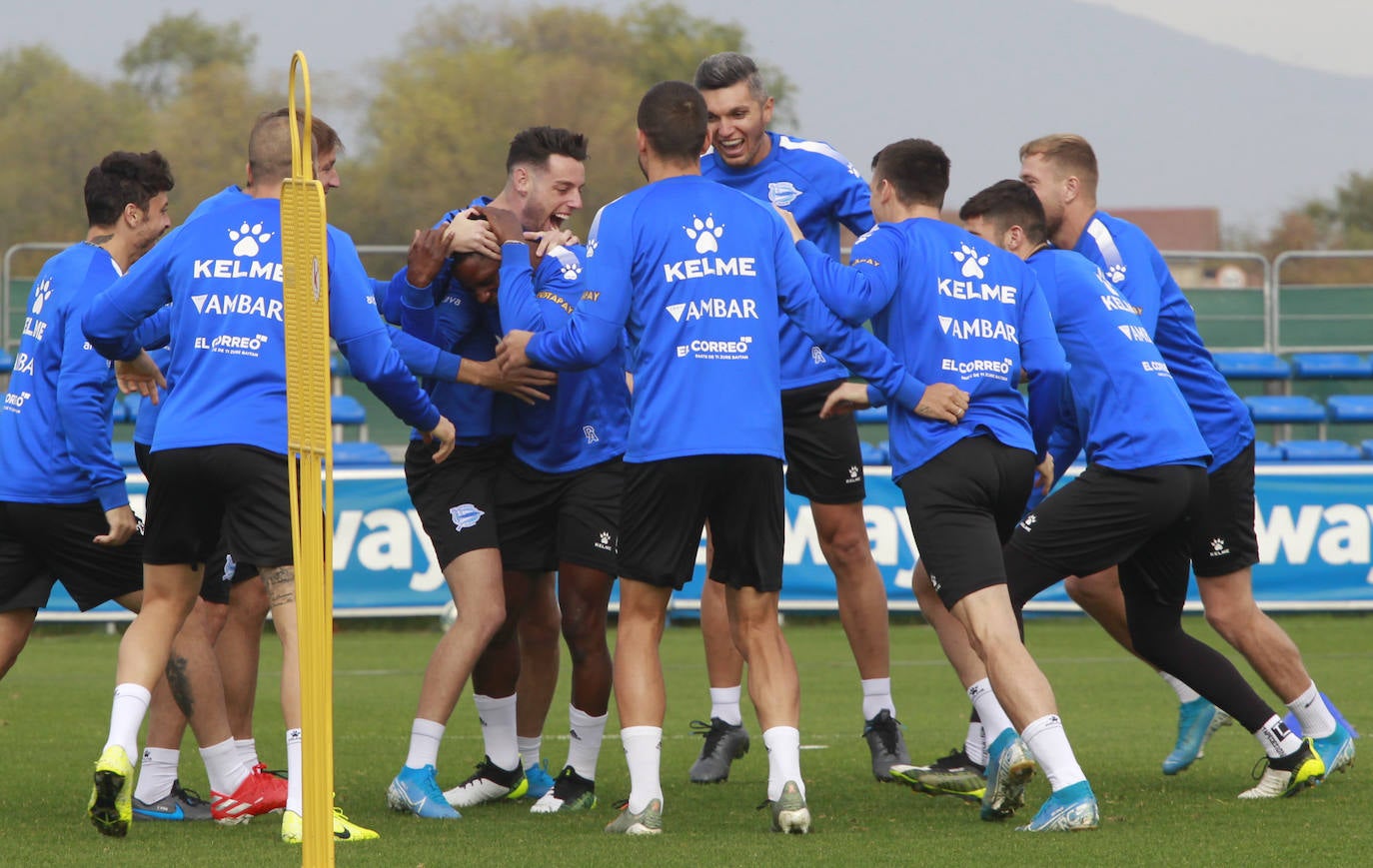 Fotos: El Alavés prepara el partido de este martes ante el Atlético